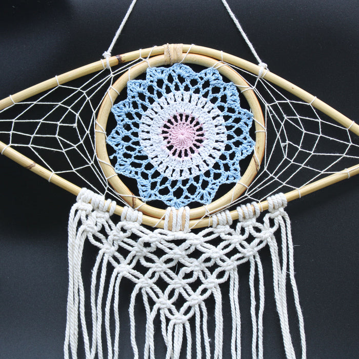 Protection Dreamcatcher - Macrame Evil Eye