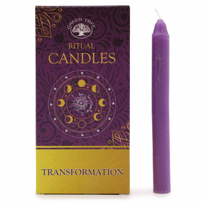 10 Purple Candles - Transformation