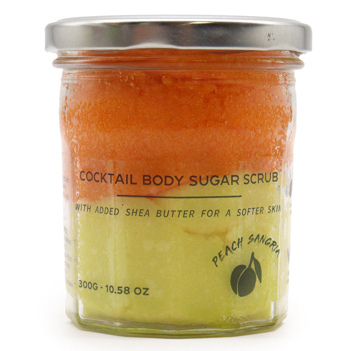 Fragranced Sugar Body Scrub - Peach Sangria 300g