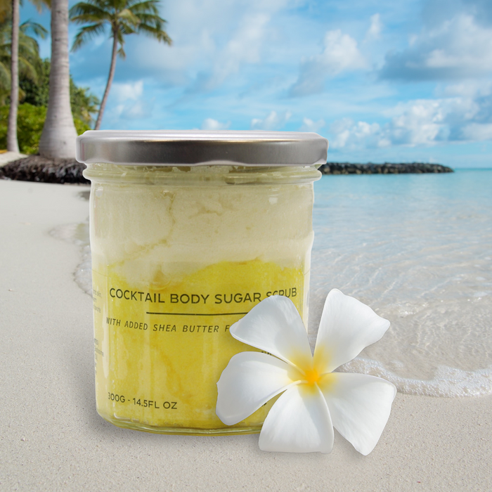 Fragranced Sugar Body Scrub - Pinacolada 300g