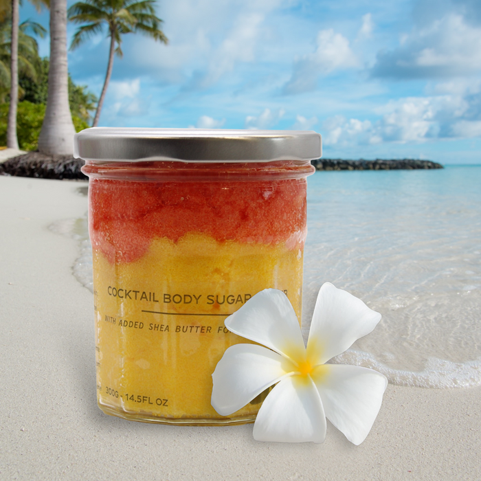 Fragranced Sugar Body Scrub - Peach Sangria 300g