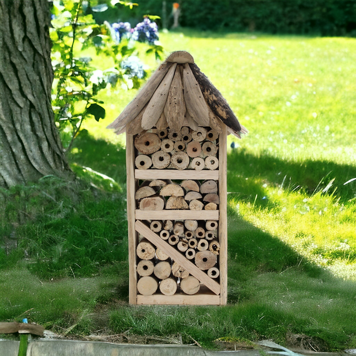 Driftwood Bee & Insect Highrise Box