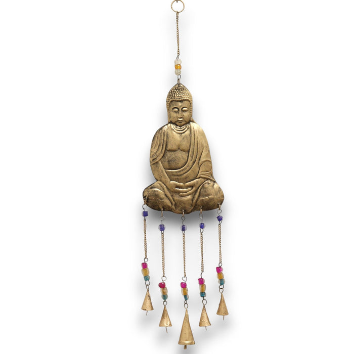 Indian Wind Chime - Large Buddha 5 Bell Chimes