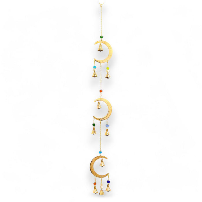 Indian Wind Chime - Moon Drop - 10  Bells