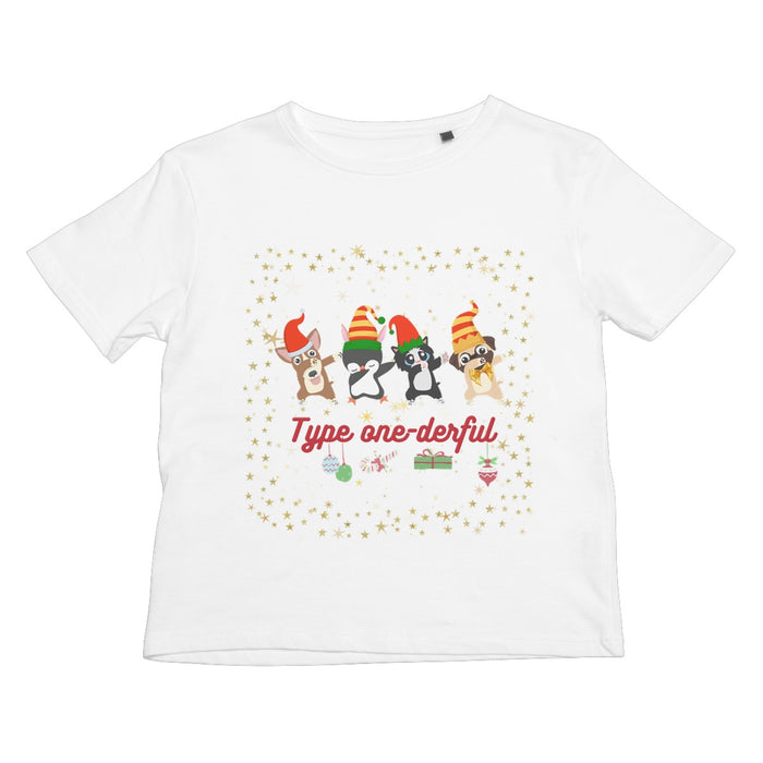 Type One-Derful - Diabetes Christmas Dab Kids T-Shirt