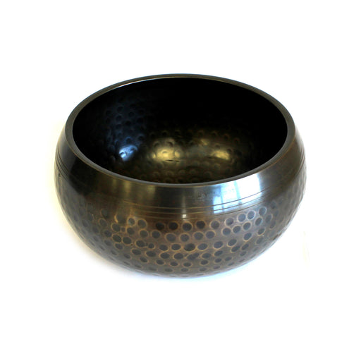 Medium Black Beaten Bowl - 15cm