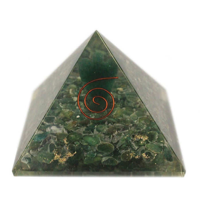 Large Orgonite Pyramids Large Orgonite Pyramid 70mm - Angel — Pixie Paradise