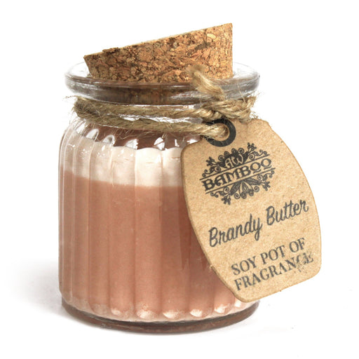 Brandy Butter Soy Pot of Fragrance Candles x 2