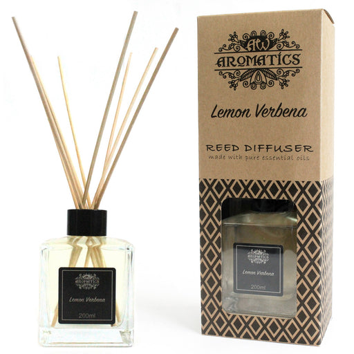 200ml Lemon Verbena Essential Oil Reed Diffuser