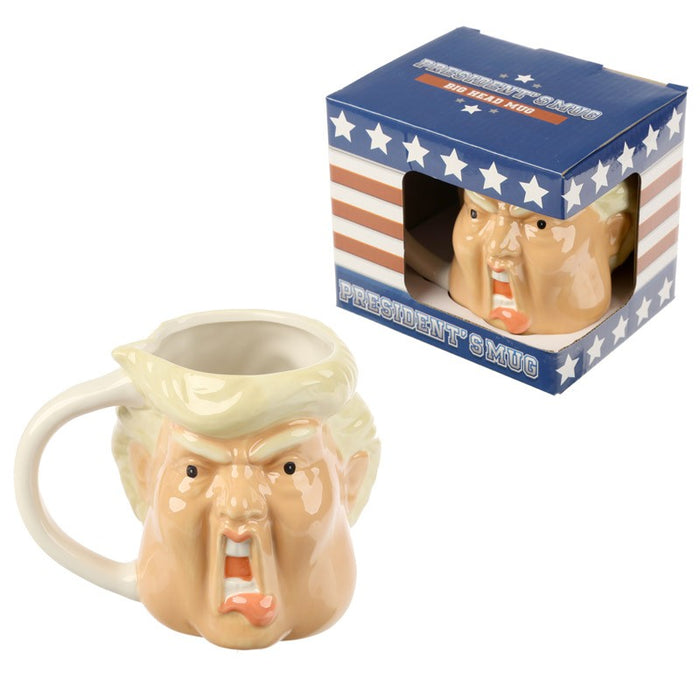 President Shaped Head Mug