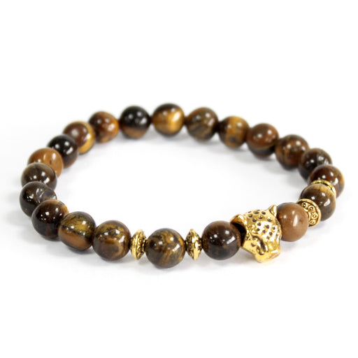Gold Tiger / Tiger Eye - Gemstone Bracelet x 3