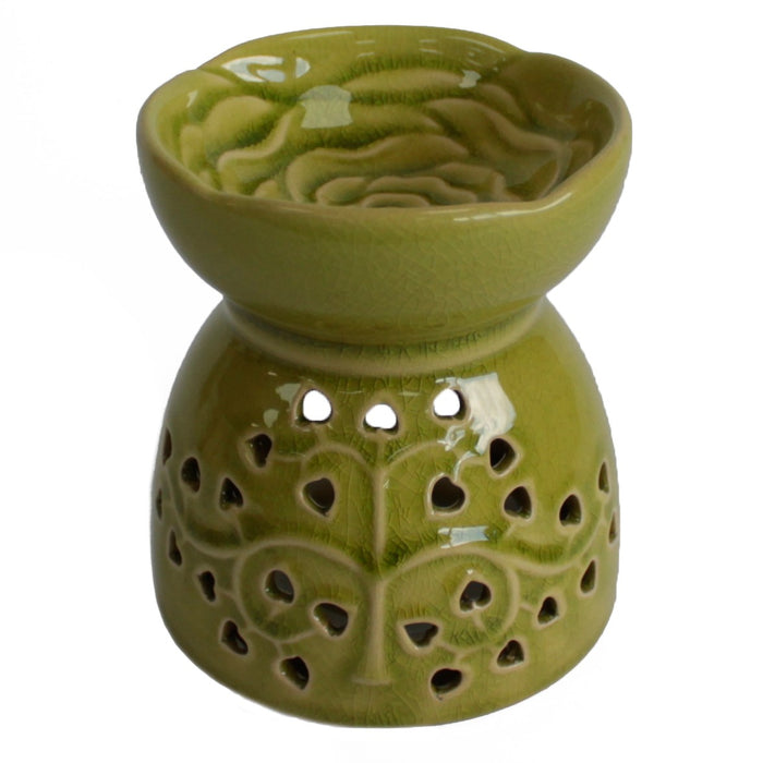 Tree of Life Oil Burner - Lime