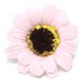 Craft Soap Flowers x 10 - Small Sunflower - Pink