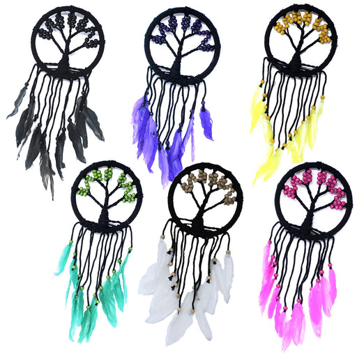 Tree of Life Dreamcatcher - 16cm (assorted) x 6