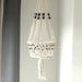 Macrame Pot Holder - Large Single Beaded