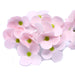 Craft Soap Flowers x 10 - Hyacinth Bean - Pink