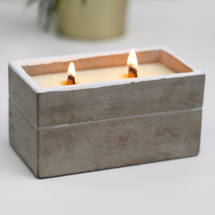 Wooden Wick Crackling Candle - Spiced South Sea Lime