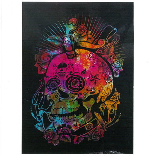 Cotton Wall Art - Day of the Dead Skull