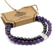 Magnetic Gemstone Bracelet - Amethyst