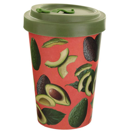 Avocado Reusable Screw Top Bamboo Composite Travel Mug