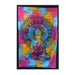 Single Cotton Bedspread & Wall Hanging - Peaceful Buddha