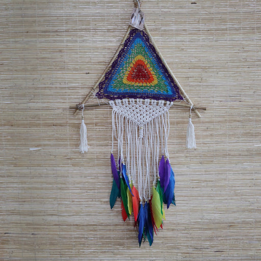 Bali Dreamcatcher - Large Multi Pyramid