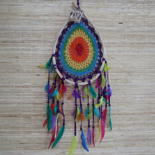 Bali Dreamcatcher - Large Multi Teardrop