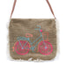 Fab Fringe Bag - Bicycle Embroidery