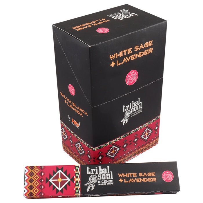 Tribal Soul Incense Sticks - White Sage & Lavender