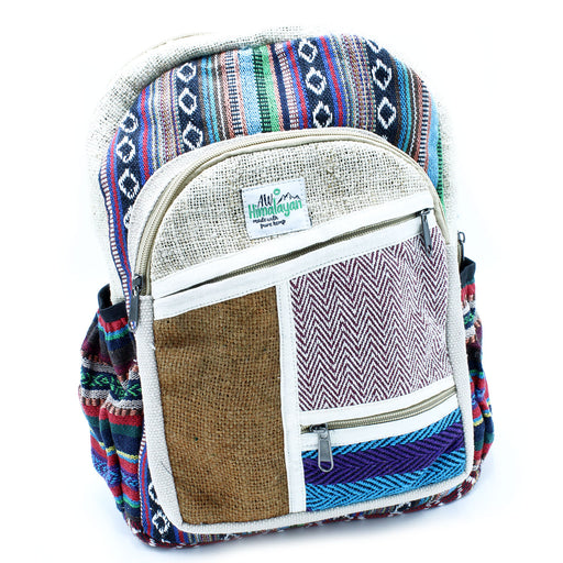 Small Backpack - Zig Zag Zips Style