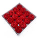 Craft Soap Flower - Ext Large Peony - Red x 10