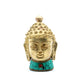 Brass Buddha Figure - Head - 8 cm