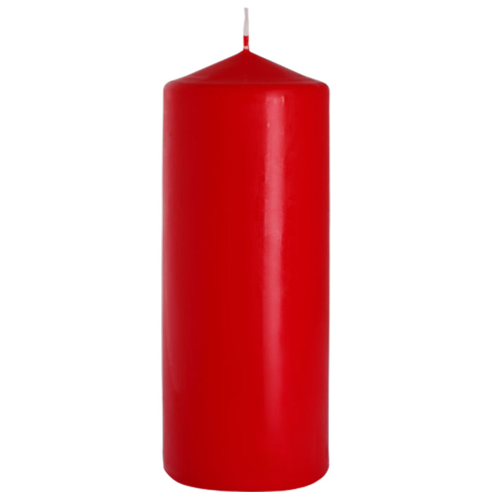 Pillar Candle 80x200mm - Red
