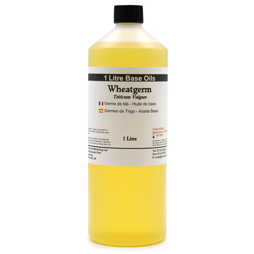 Wheatgerm Base Carrier Oil - 1 Litre