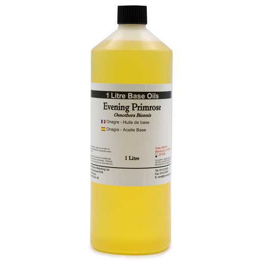 Evening Primrose Base Carrier Oil - 1 Litre