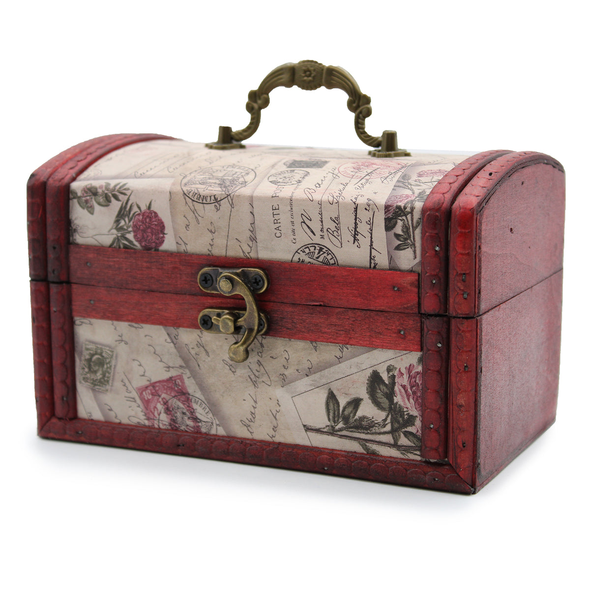 Sets of 2 Vintage Replica Boxes - Rose Design — Pixie Paradise