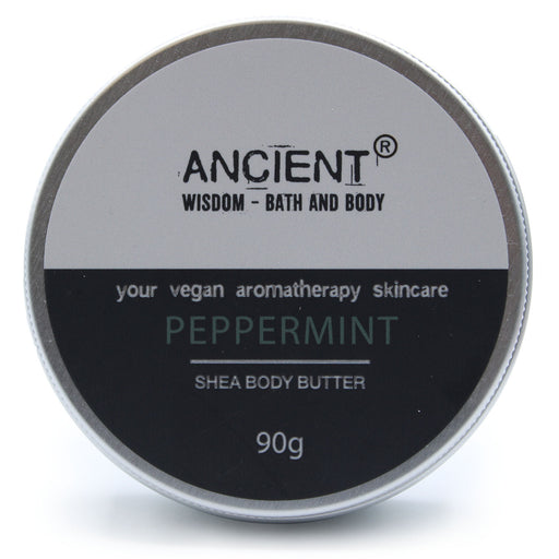 Aromatherapy Shea Body Butter 90g - Peppermint