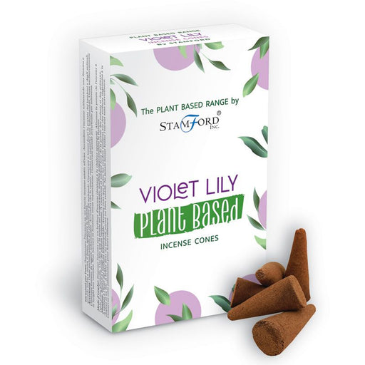 Plant Based Incense Cones - Violet Lilly