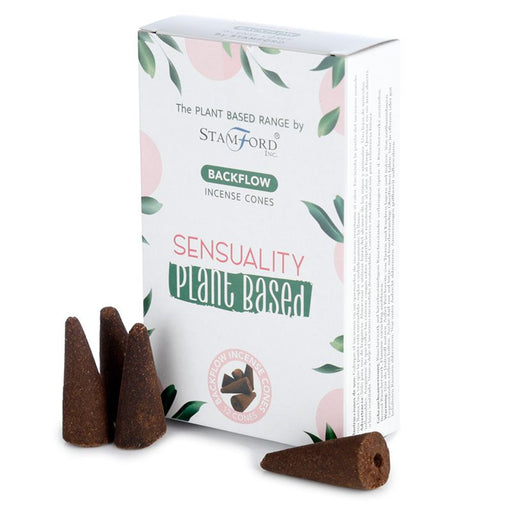 Plant Based Backflow Incense Cones - Sensuality