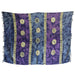 Bali Celtic Sarongs - Lucky Coins - Purple & Teal