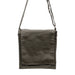 Cotton Canvas Messenger Bag - Graphite