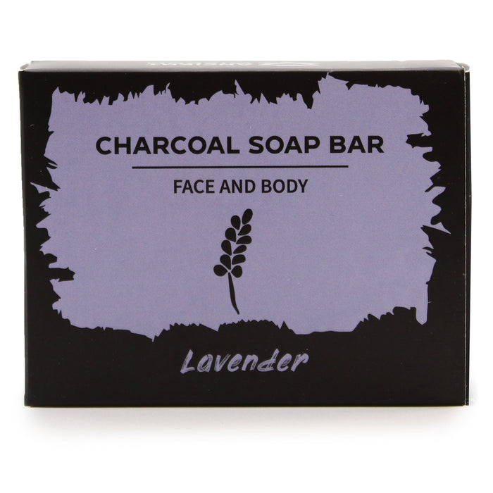 Charcoal Soap 85g - Lavender