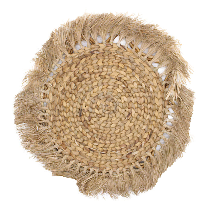 Set of Six Seagrass & Rattan Wall Art - Boho Queen Collection