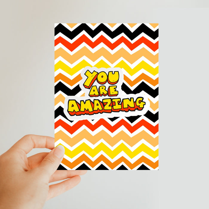 You are Amazing  Classic Postcard