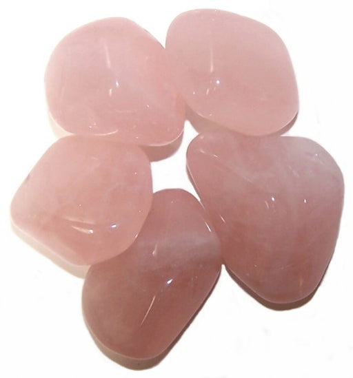Rose Quartz - Tumbled Gemstones x 24