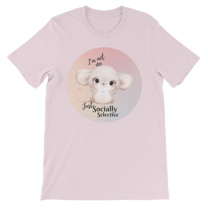 Cute Introvert T-shirt - Not Shy Just Socially Selective