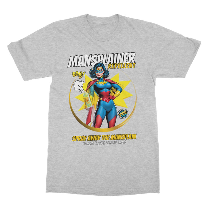 Mansplainer Repellent T-Shirt Softstyle T-Shirt