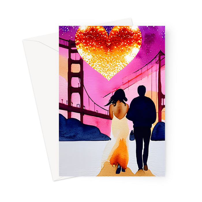 Love In San Francisco Greeting Card