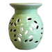 Floral Oil Burner - Lime