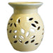 Floral Oil Burner - Orange